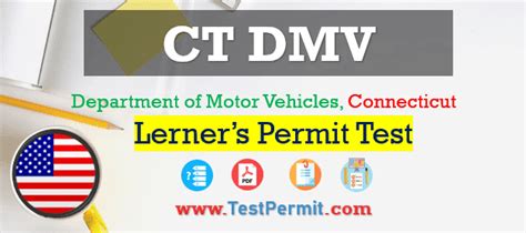 how hard is the ct permit test|ct dmv permit test cost.